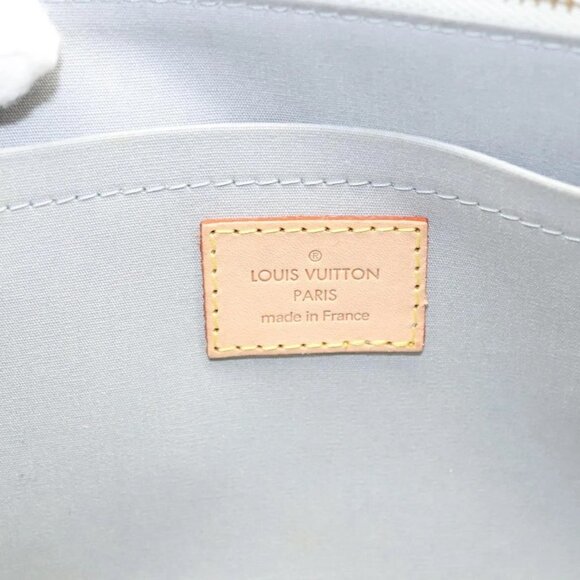 LOUIS VUITTON Monogram Vernis Rosewood Avenue Hand Bag Perle Auth - Picture 12 of 16